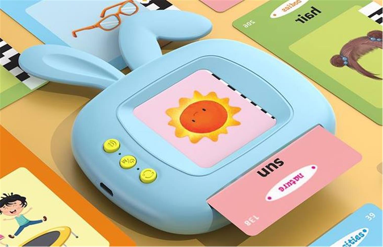 WowKids WS-Y5 Çoçuk Eğtim Seti 112 Adet Çevresel Foto Kart Okuyabilen Çizim Yapılabilen Set