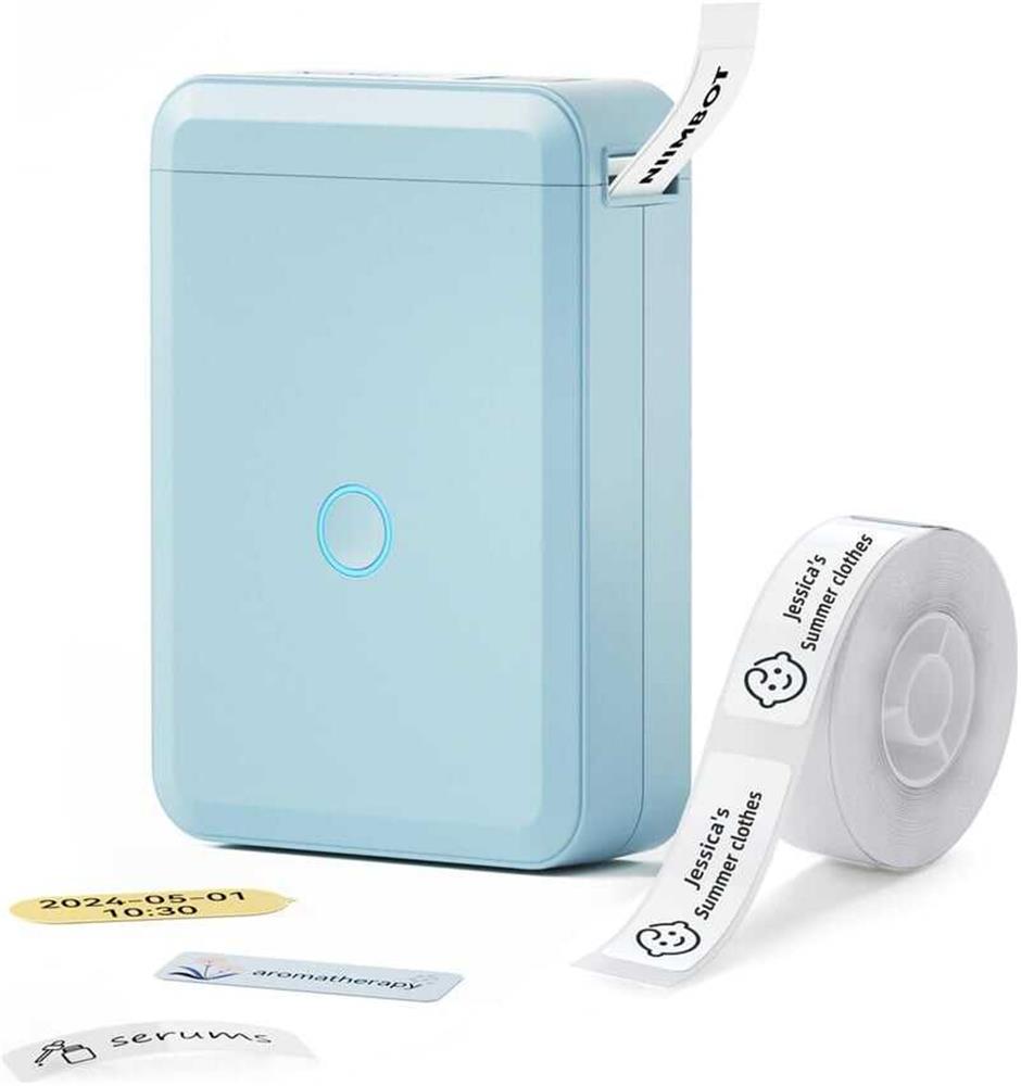 NIIMBOT D110 Blue Termal Taşınabilir Bluetooth Etiket Yazıcısı