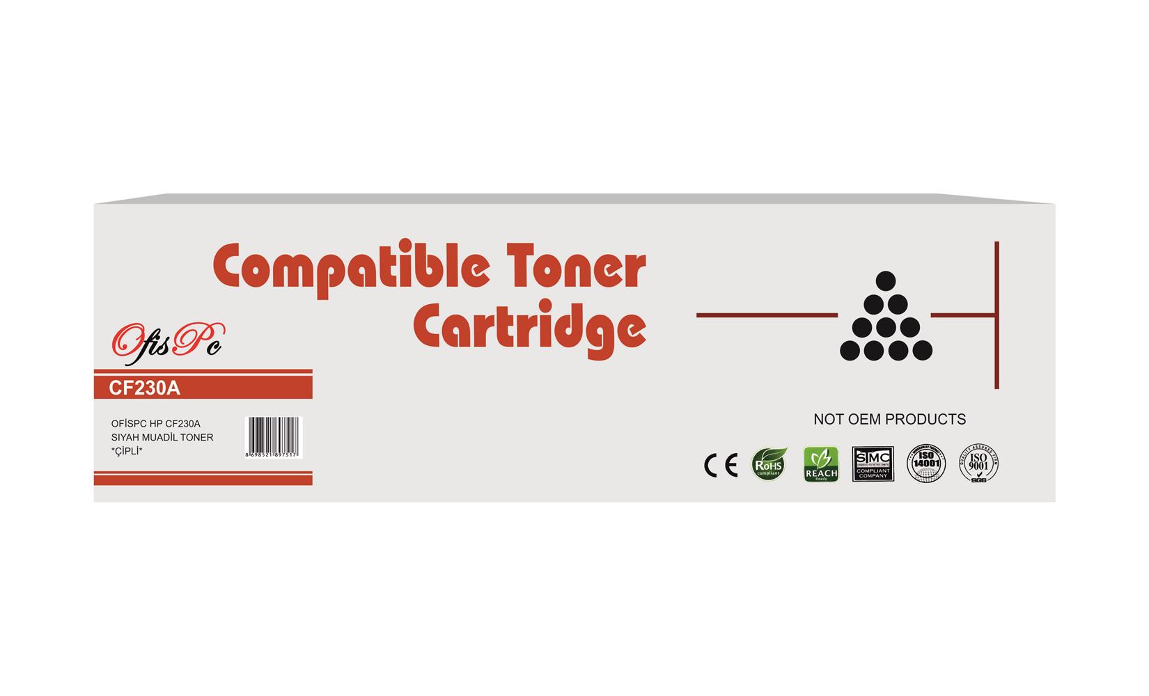 OFİSPC HP 230A Mavi 1.800 Sayfa Çipli Muadil Toner W2301A