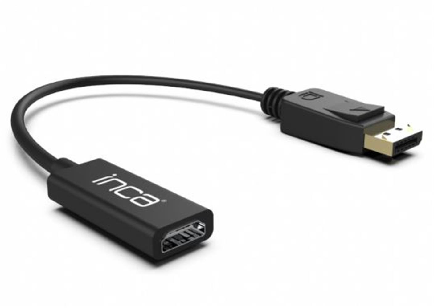 INCA IDTH-07 To HDMI Displayport erkek , HDMI Dişi çıkış Çevirici