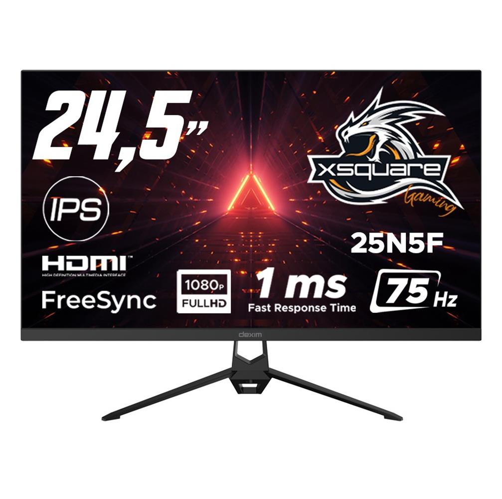 Dexim 24,5" 25N5f-DMT008 Fhd 75Hz 1ms IPS Flat Ofis Monitor   