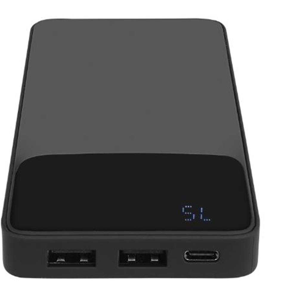 S-link P107 10000mAh Type-C 10W Siyah Gizli LED Taşınabilir Pil Şarj Cihazı Powerbank