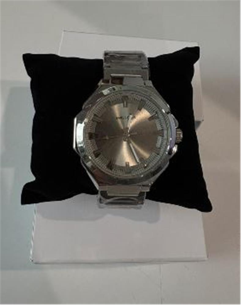 Swiss Plus Man Watch Basic Seri Model-3 ST3448AGS White-Silver