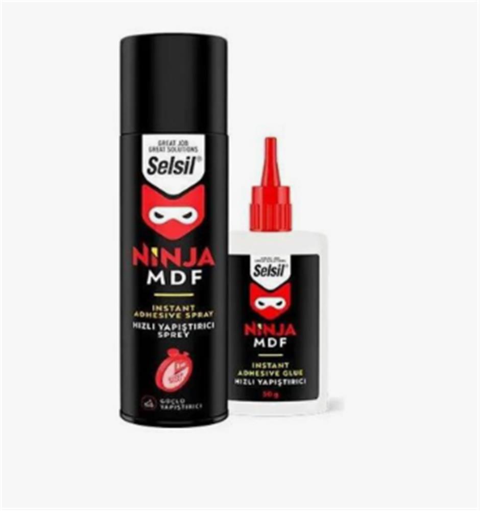 Selsil Mdf Kıt Hızlı Yapıştırıcı 400ml 2827