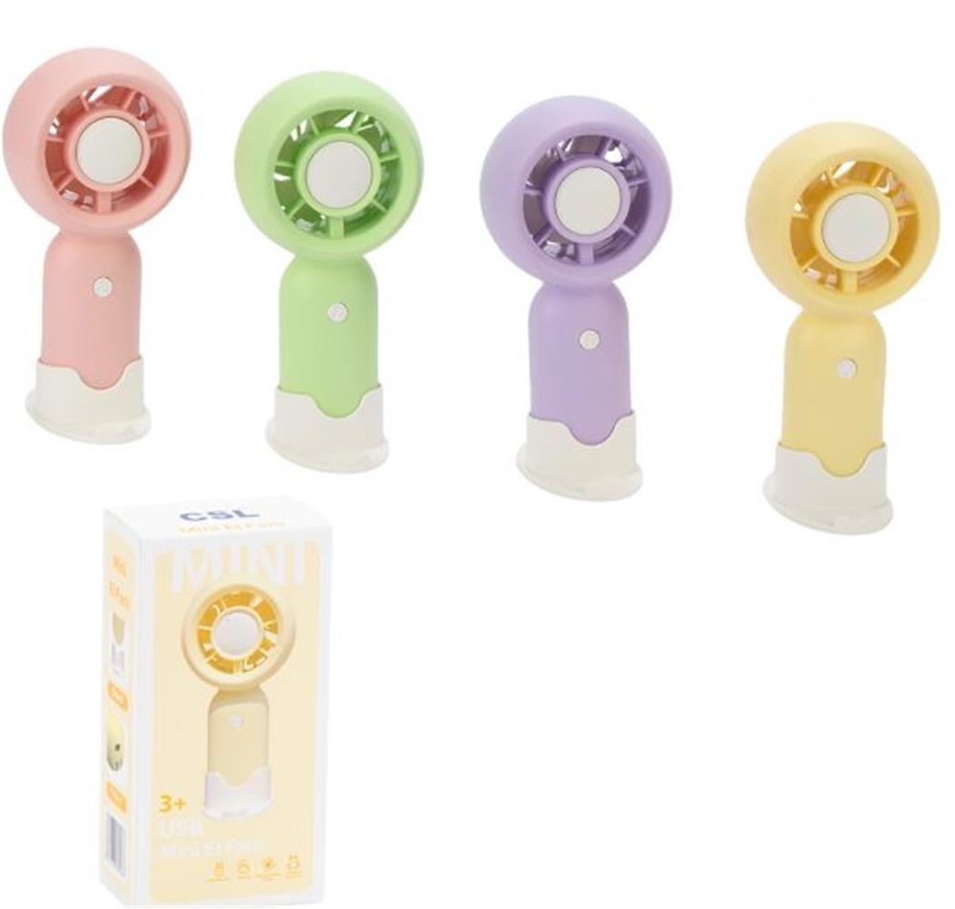 CSL F2 Şarjlı Mini Fan Sarı