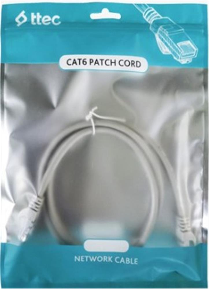 Ttec KBL-PTCH-50CMG Cat6 0.50MT Gri Utp Patch Kablo