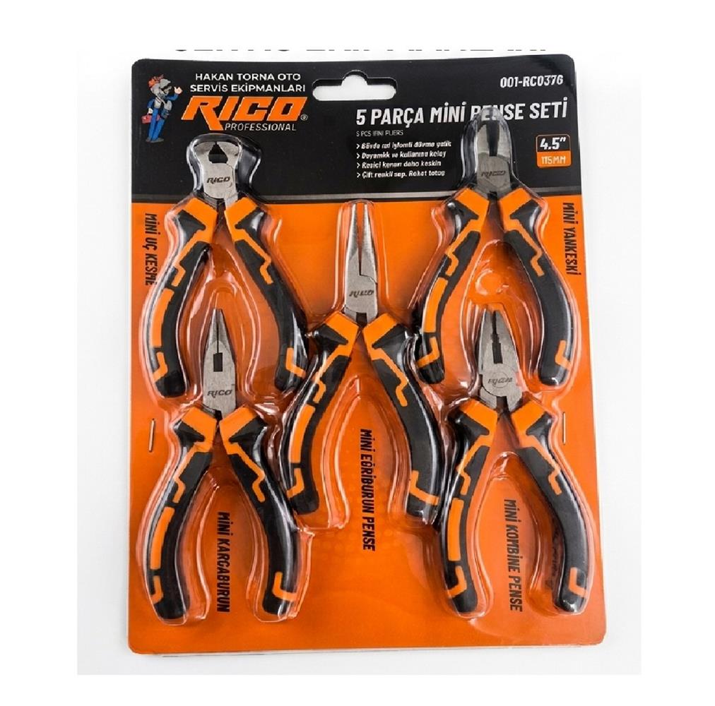 Rico Rc-0376 5 Parça Mini Pense Seti 