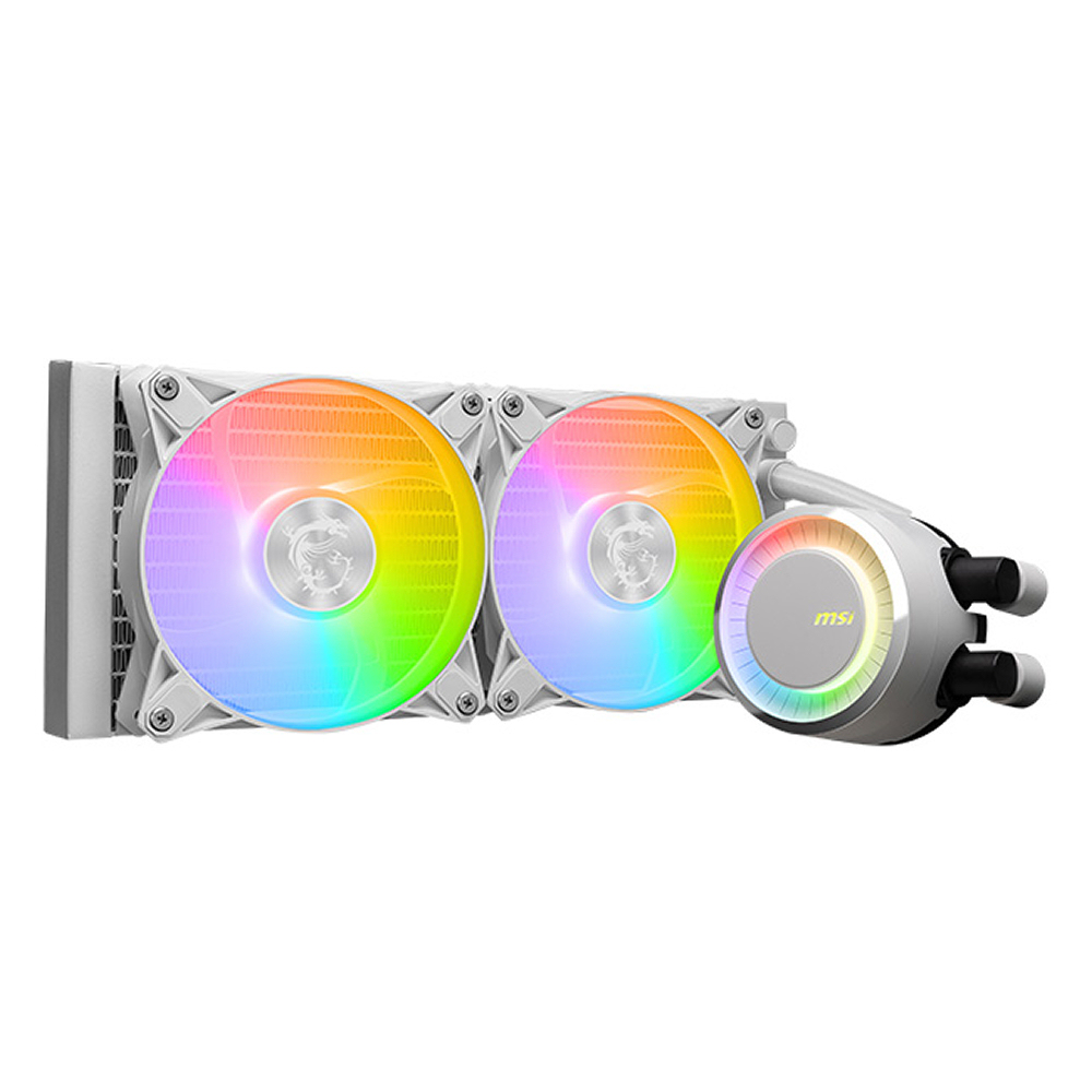 MSI MAG CORELIQUID E240 WHITE 240mm ARGB BLOCK Sıvı Soğutucu 1700/AM5