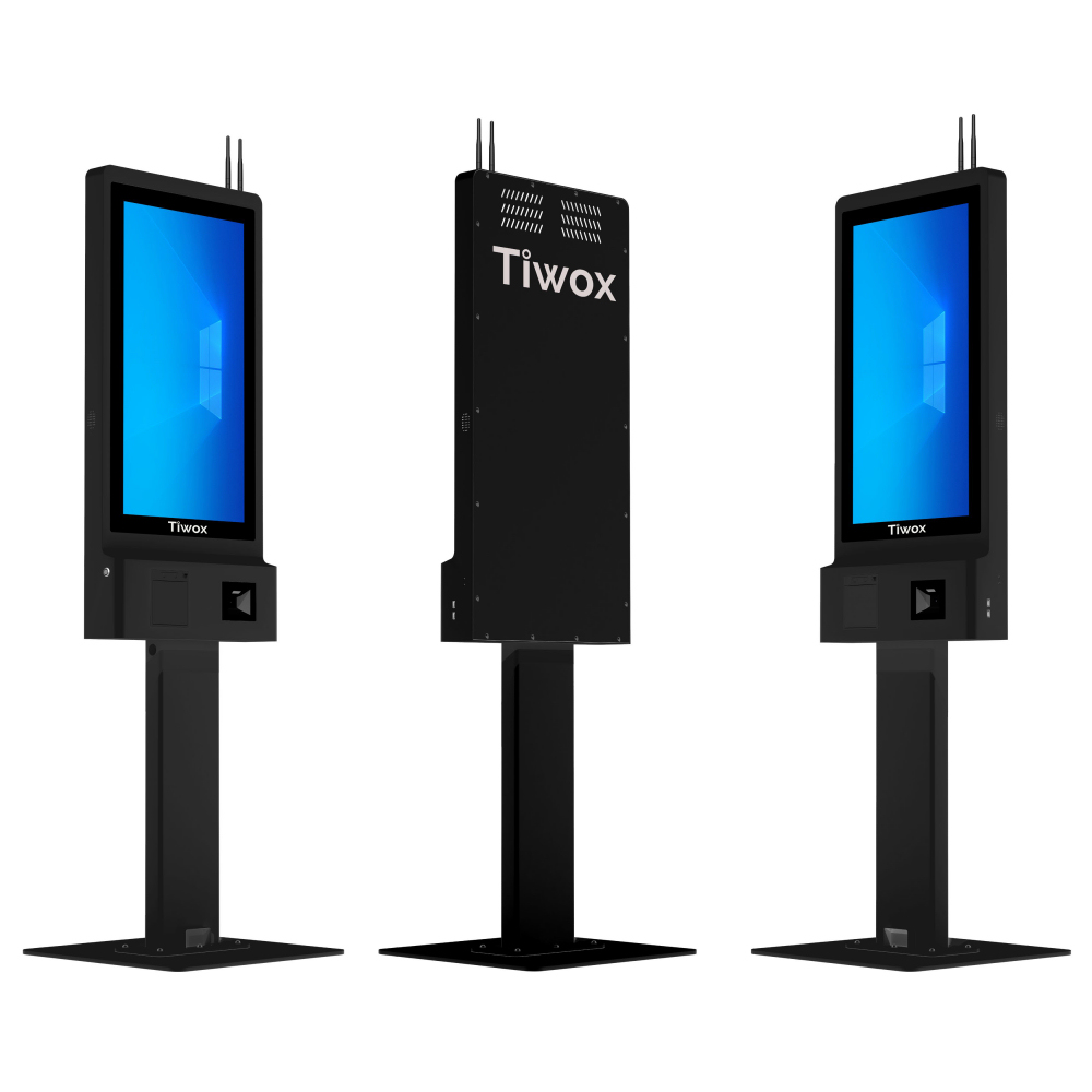 Tiwox K-3250B 32" Led Panel i7 5.Nesil 16/256GB FHD Ayaklı Siyah Kiosk Pc