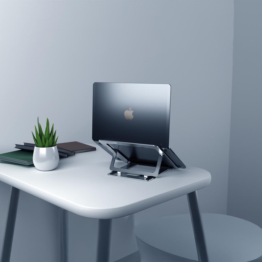 S-link SL-AL11 Gümüş 6 Açılı Katlanabilir Alüminyum Laptop Stand