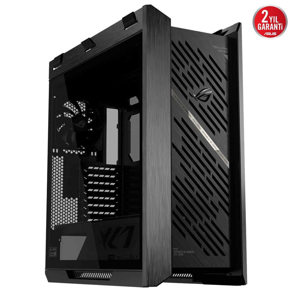 Asus ROG STRIX HELIOS II GX601S Temperli Cam EATX Mid Tower Fanlı ARGB Siyah Kasa