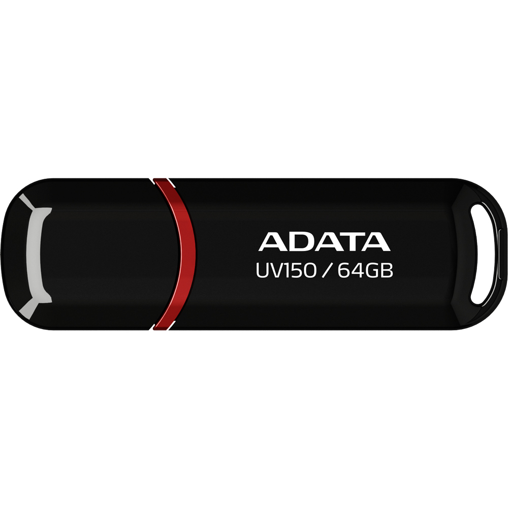 ADATA UV150 64GB USB3.2 Black AUV150-64G-RBK