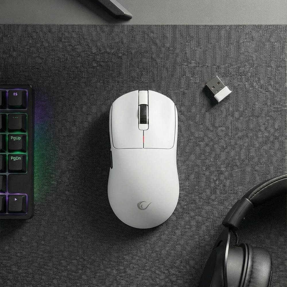 Rampage Clax Kablosuz Ultra Hafif Şarjlı Beyaz Gaming Oyuncu Mouse