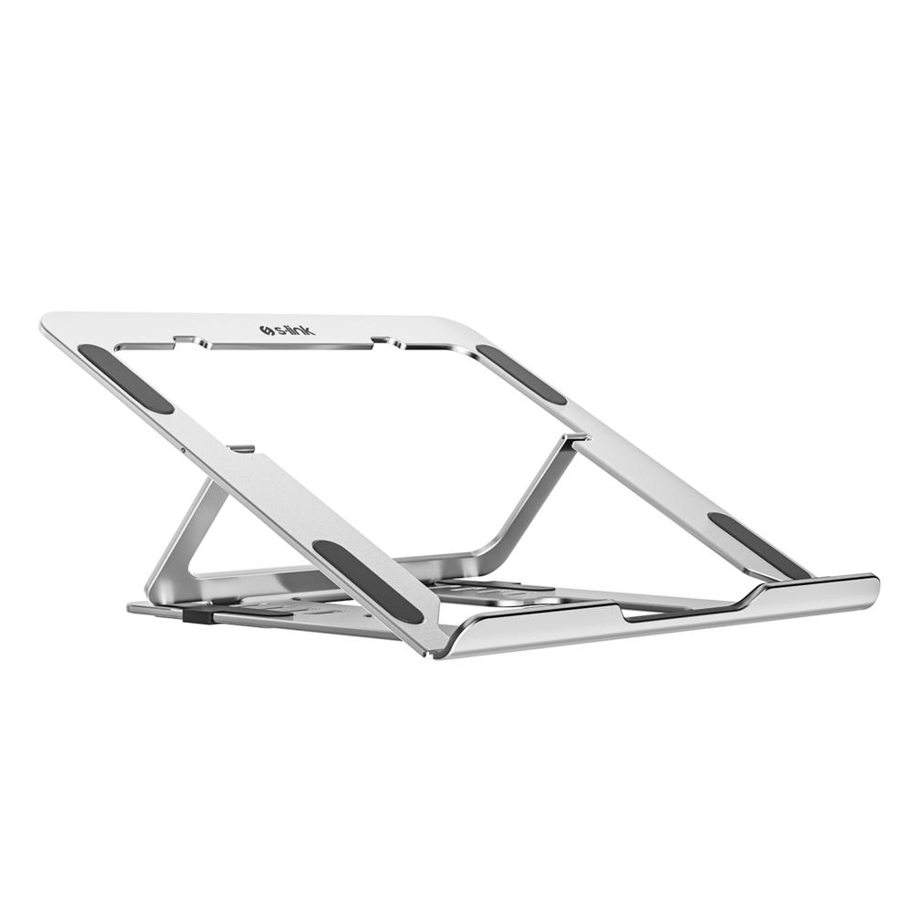 S-link SL-AL11 Gümüş 6 Açılı Katlanabilir Alüminyum Laptop Stand