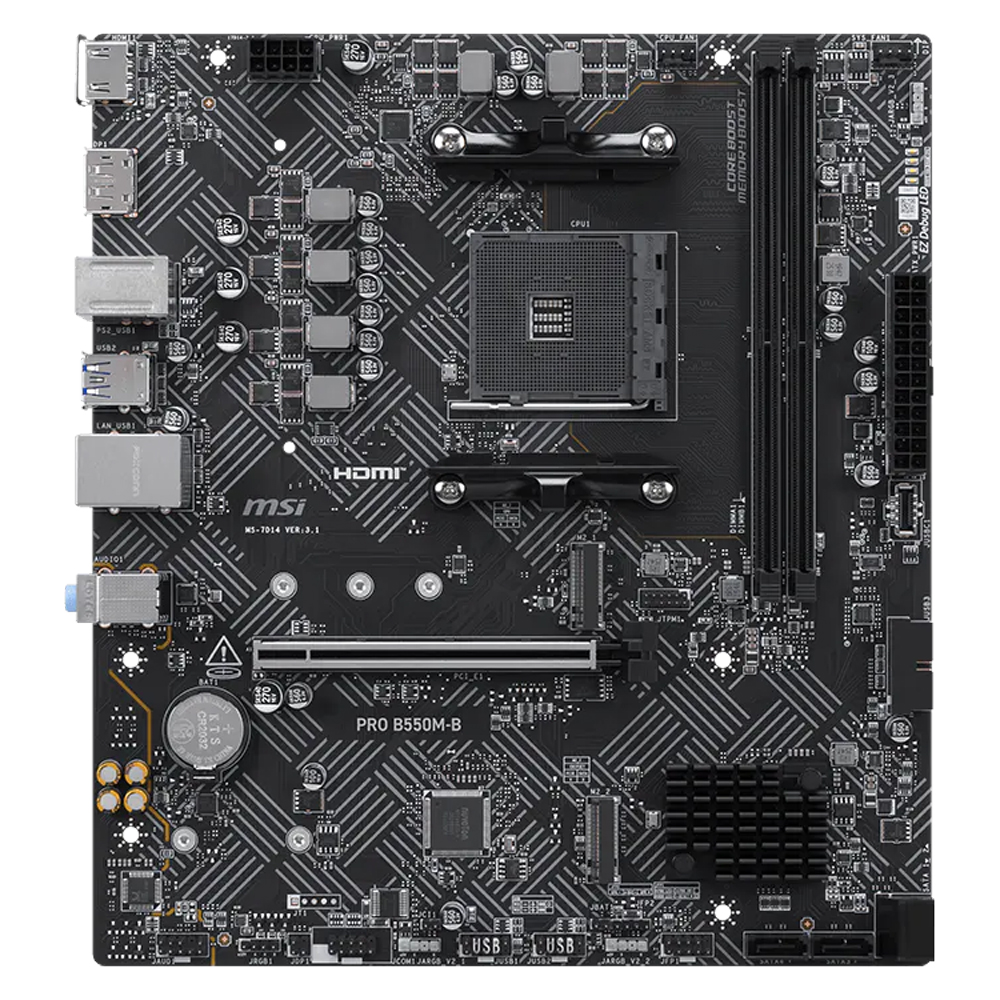 MSI MB PRO B550M-B AM4 DDR4 4600(OC)