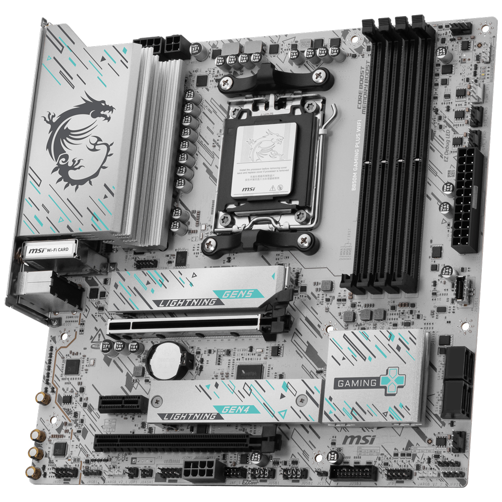 MSI MB B850M GAMING PLUS WIFI AM5 DDR5 8200(OC)