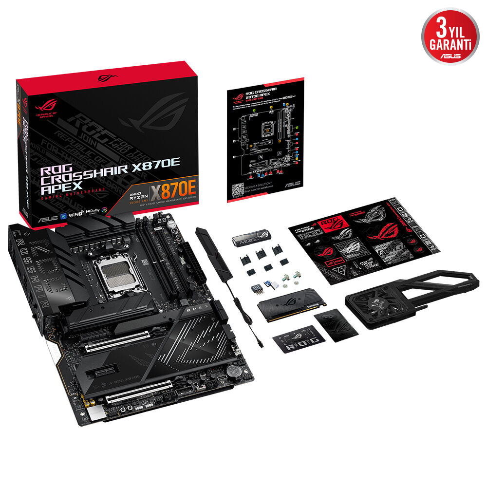 ASUS ROG CROSSHAIR X870E APEX AMD AM5 DDR5 ATX