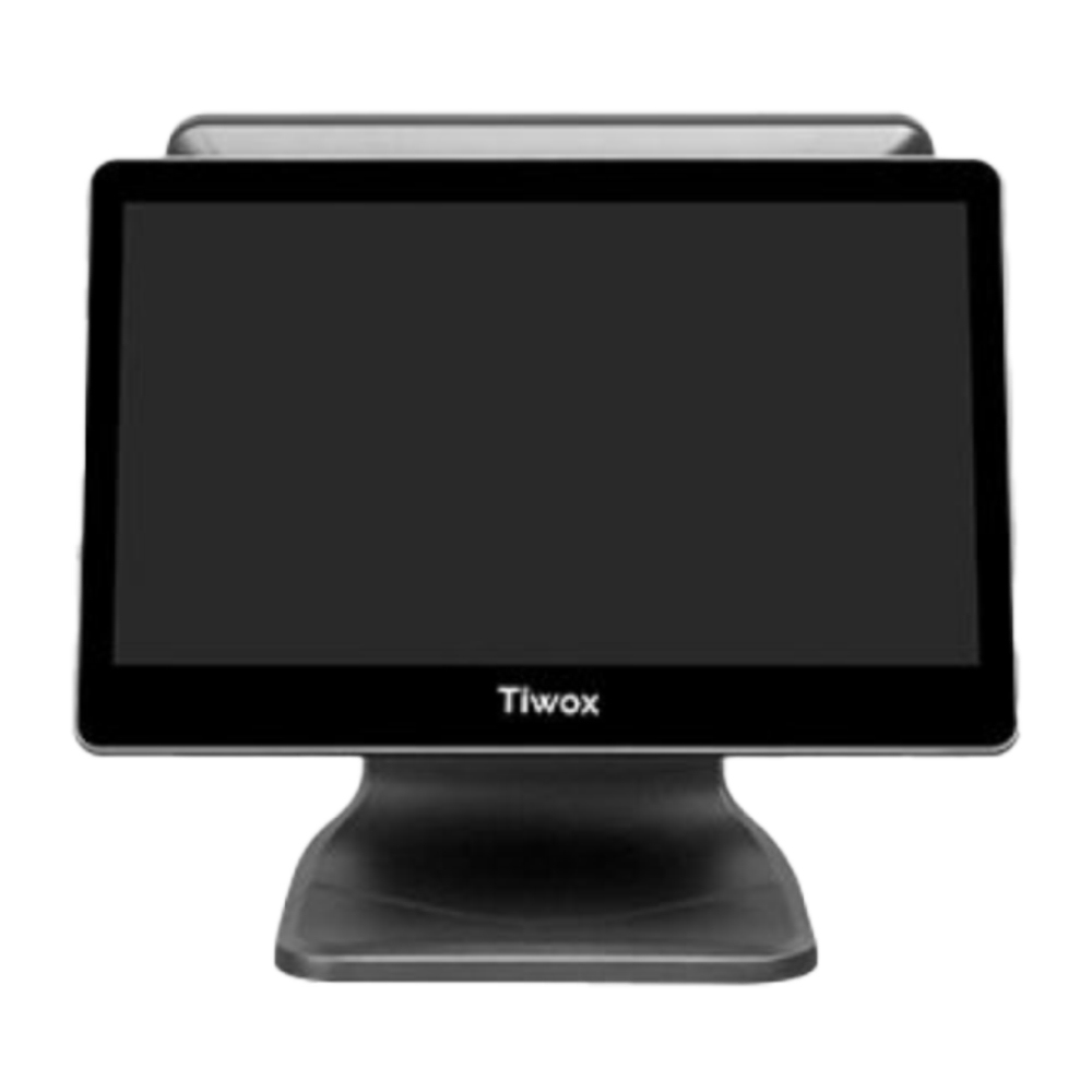 Tiwox TP-9500D+ 15.6” i7 5.Nesil 8GB 128GB Endüstriyel Pos PC + 13.3" 2.Ekran