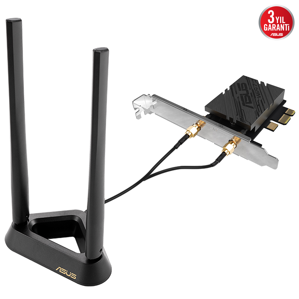 ASUS PCE-BE92BT WiFi 7 Bluetooth 5.4 PCIe Adaptör