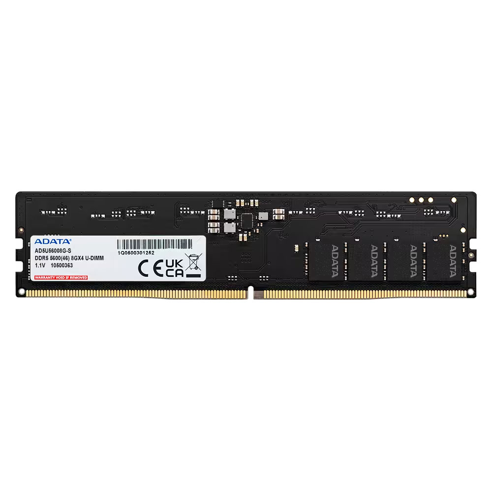 ADATA 8GB 5600MHz DDR5 AD5U56008G-S