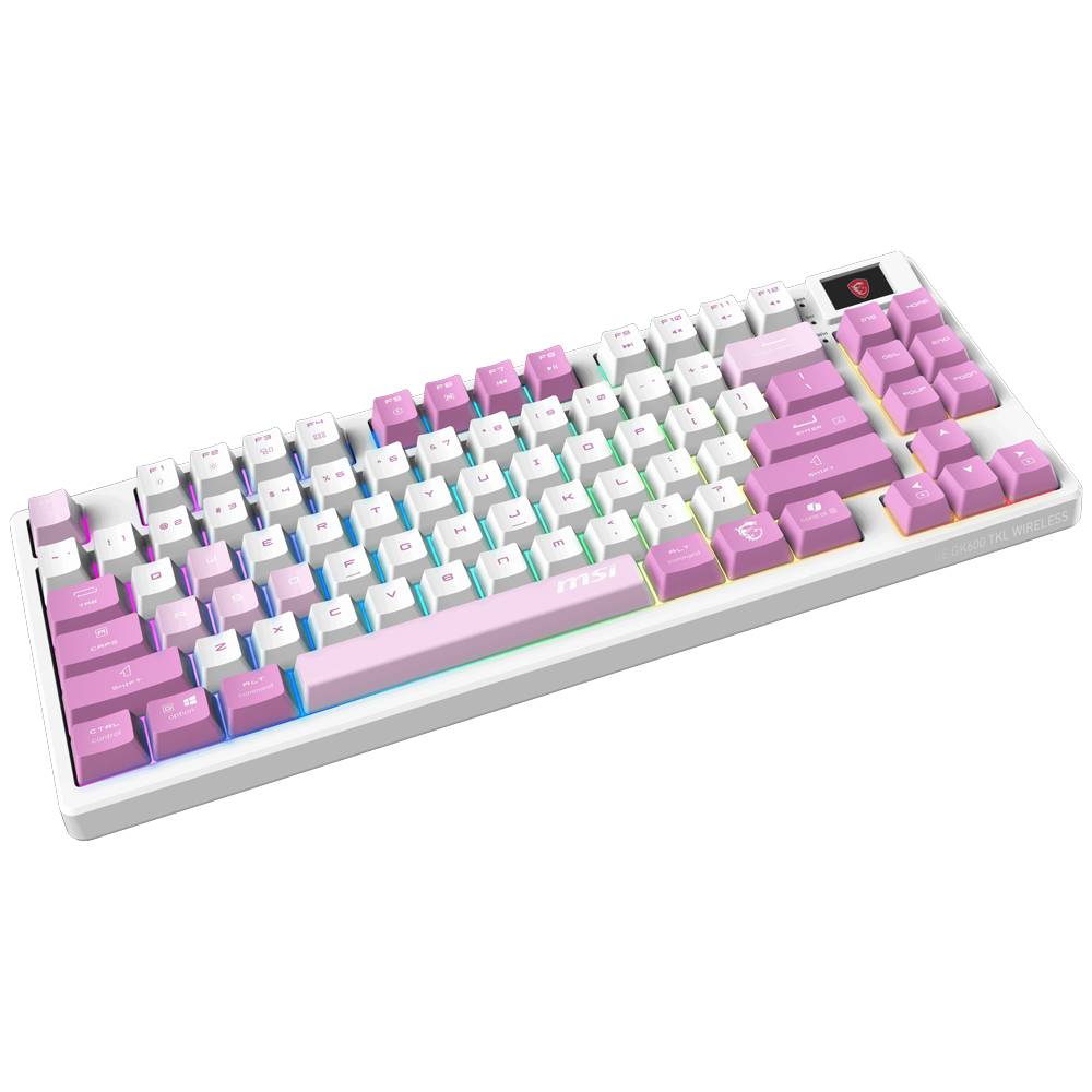 MSI GG FORGE GK600 TKL W VIOLET TR MEKANİK GAMING KLAVYE
