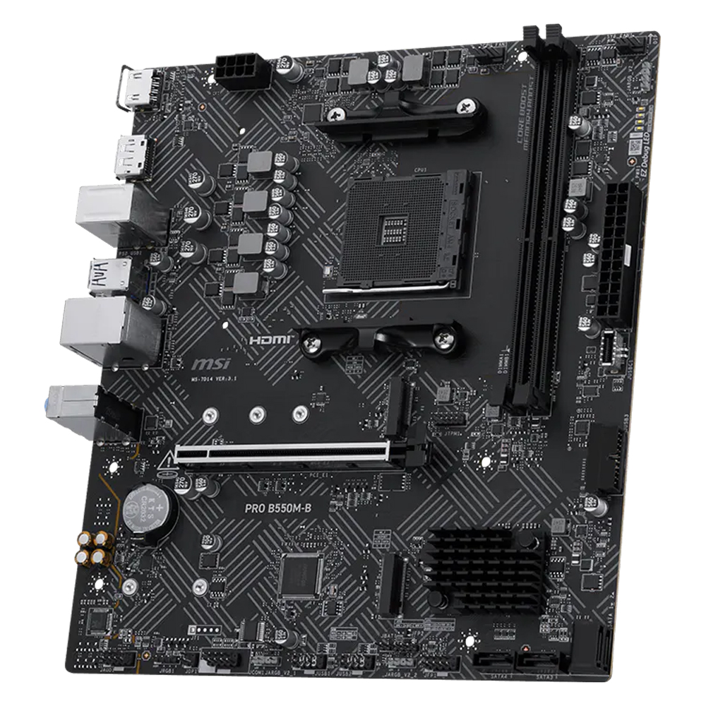 MSI MB PRO B550M-B AM4 DDR4 4600(OC)