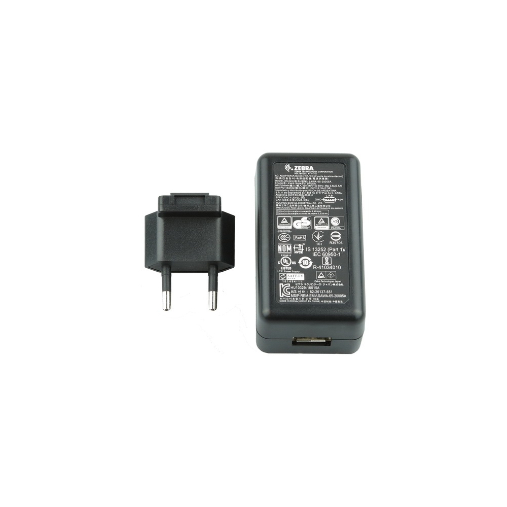 Zebra Orijinal USB Güç Adaptörü Siyah - PWR-WUA5V12W0EU