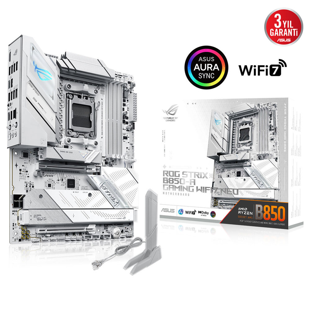 Asus ROG STRIX B850-A GAMING WIFI7 NEO AMD AM5 DDR5 8000+ HDMI 4xM2 USB3.2 ATX