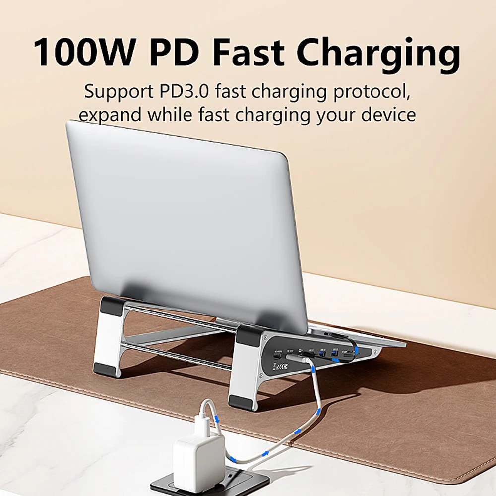 Codegen 7 in 1 Type-C Hub Notebook Macbook Standı Usb-C Docking Station