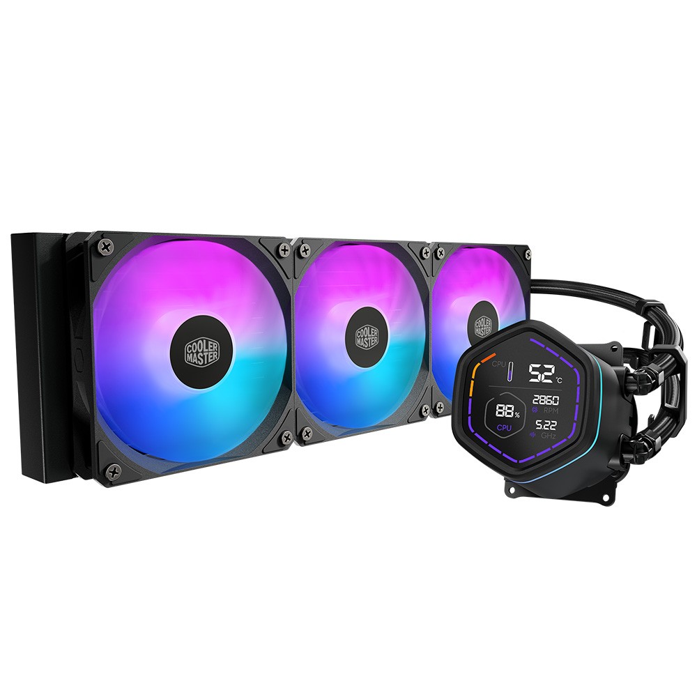Cooler Master MasterLiquid Nex Digital 360mm ARGB Sıvı Soğutucu 1851/AM5