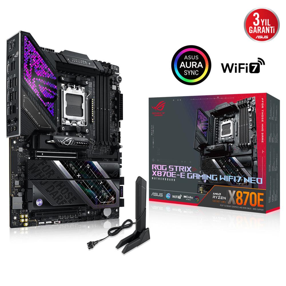 Asus ROG STRIX X870E-E GAMING WIFI7 NEO AMD AM5 DDR5 9600+ HDMI 5xM2 ATX