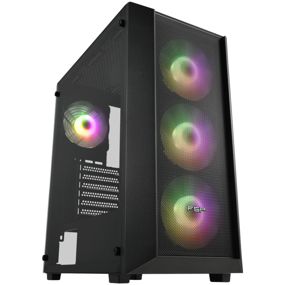 FSP CMT218 750W Gen5 80+Bronze Mid Tower Kasa
