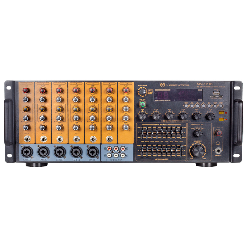 Magicvoice Mv-1216 1 Kanal 300W Rms Max 2400W Trafolu Anfi