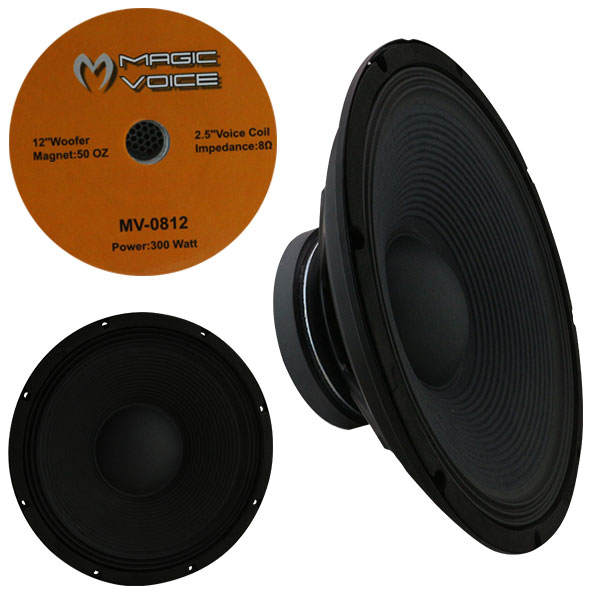Magicvoice MV-0812 30 Cm Yedek Hoparlör  (MV-3412 İçin)