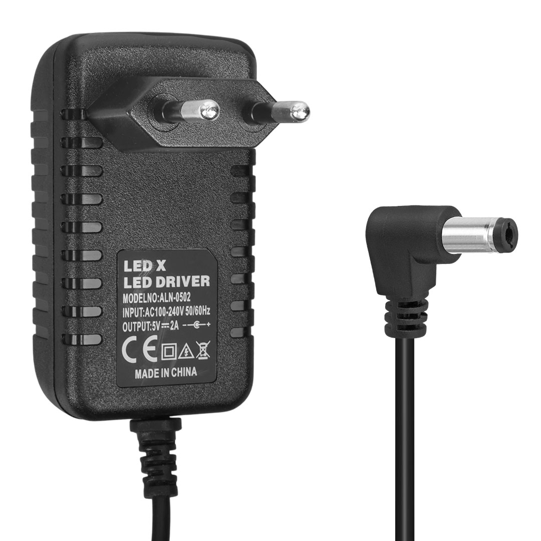 Powermaster PM-1660 5 Volt- 2 Amper - 10 Watt 5.5*2.5 Mm Düz Uçlu Priz Tipi Adaptör