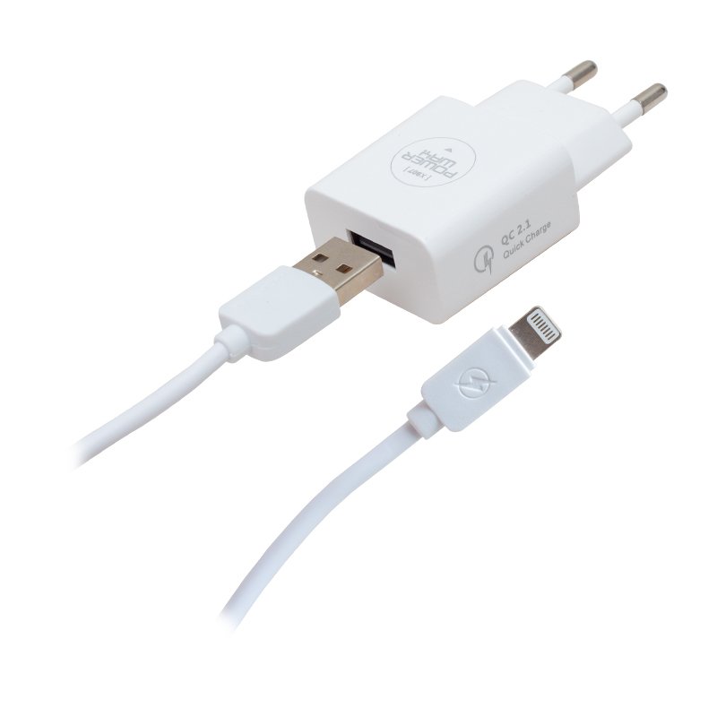 Powerway X-907 5 Volt 2000 Ma Hızlı Şarj Başlık Adaptörü - İphone Kablo