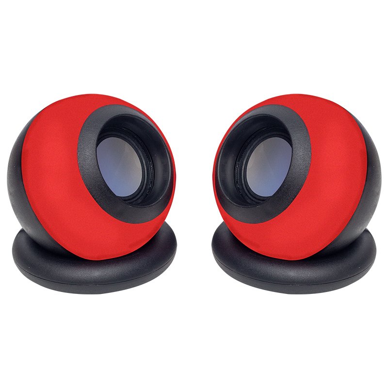 MAGICVOICE D-08L 1+1 USB MİNİ OVAL HOPARLÖR - SPEAKER (2*3 WATT - 4 OHM)