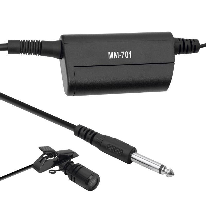 Magicvoice MM-701 Kablolu 600 Ohm Yaka Mikrofonu