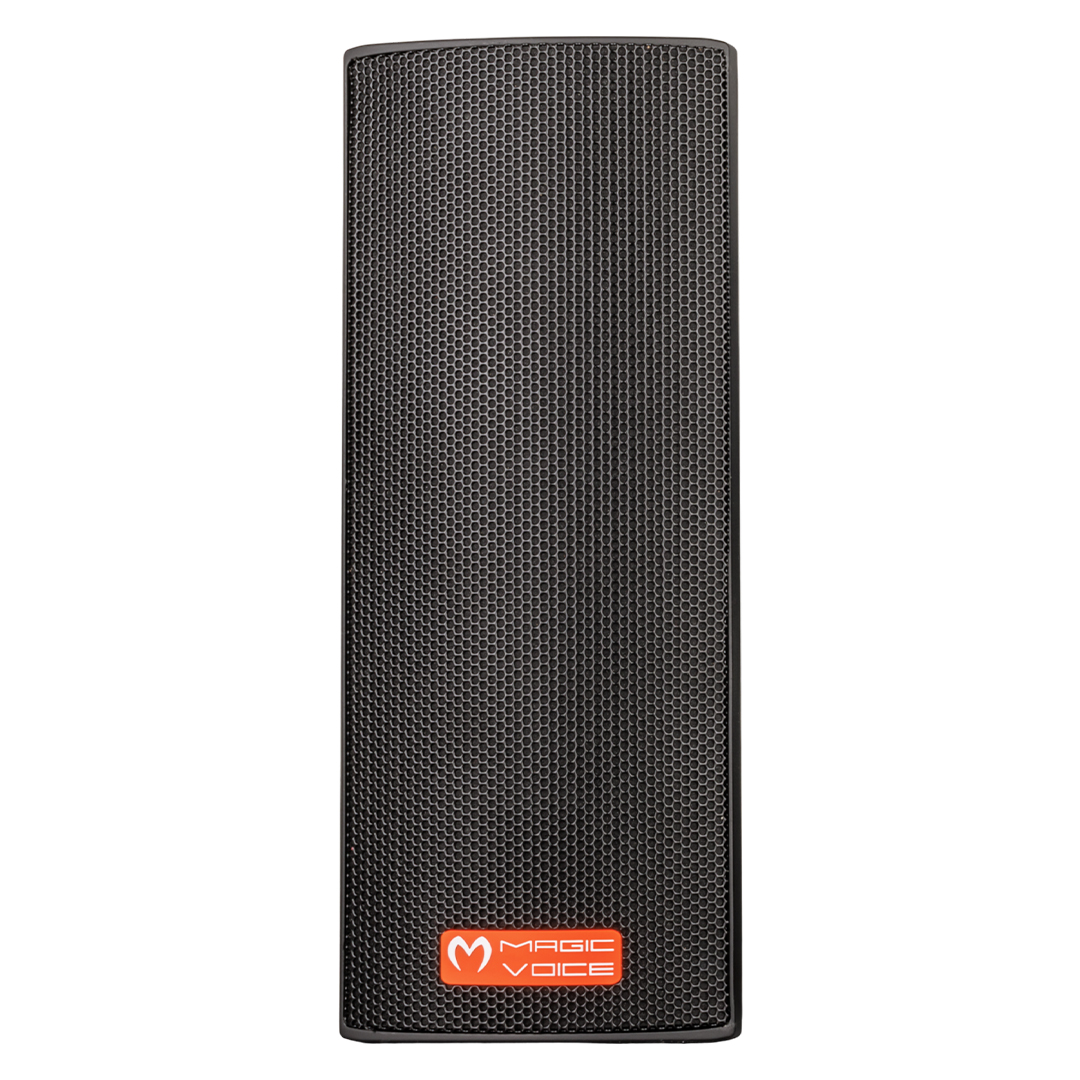 Magicvoice MV-26  2X7,5 Cm 50W 3 Yollu Siyah Sütun Hat Trafolu Hoparlör 2'Li Takım