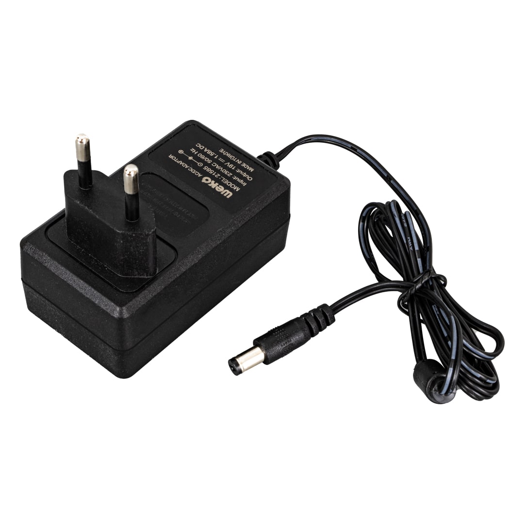 Weko 19 Volt 1.58 Amper 5.5*1.7 Uçlu Yerli Üretim Priz Tipi Notebook Adaptör