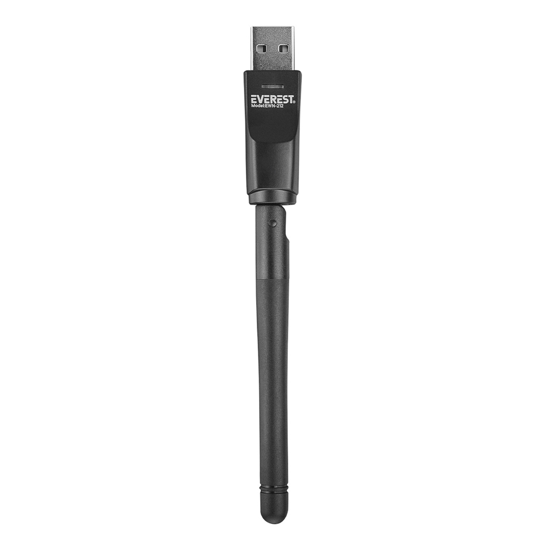 Everest EWN-212 2.4Ghz MT7601 İşlemcili 2Dbi 150 Mbps Wireless Usb Kablosuz Adaptör