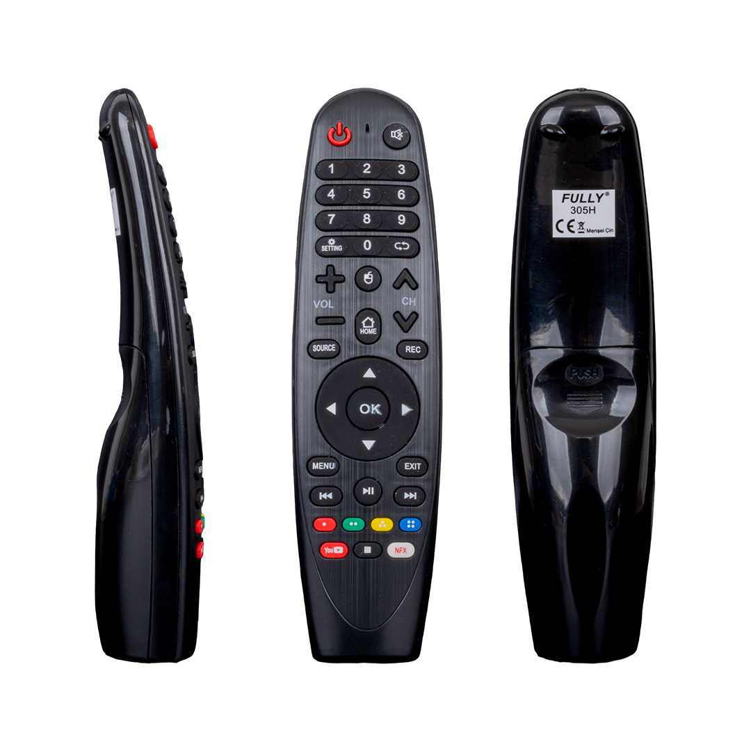 Fully Telenova Youtube-Netflix Tuşlu LCD-LED Ses Komutsuz LED TV Kumanda