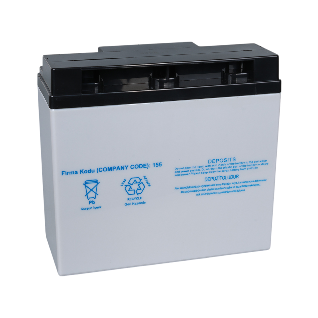 Yokohama YH-121.8 12 Volt - 18 Amper Akü (181X76x167 Mm)