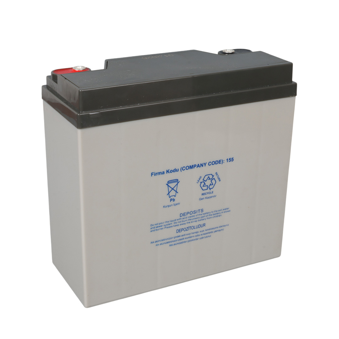 Yokohama YH-122.4 12 Volt - 24 Amper Elektrikli Bisiklet Aküsü (180X76x167 Mm)