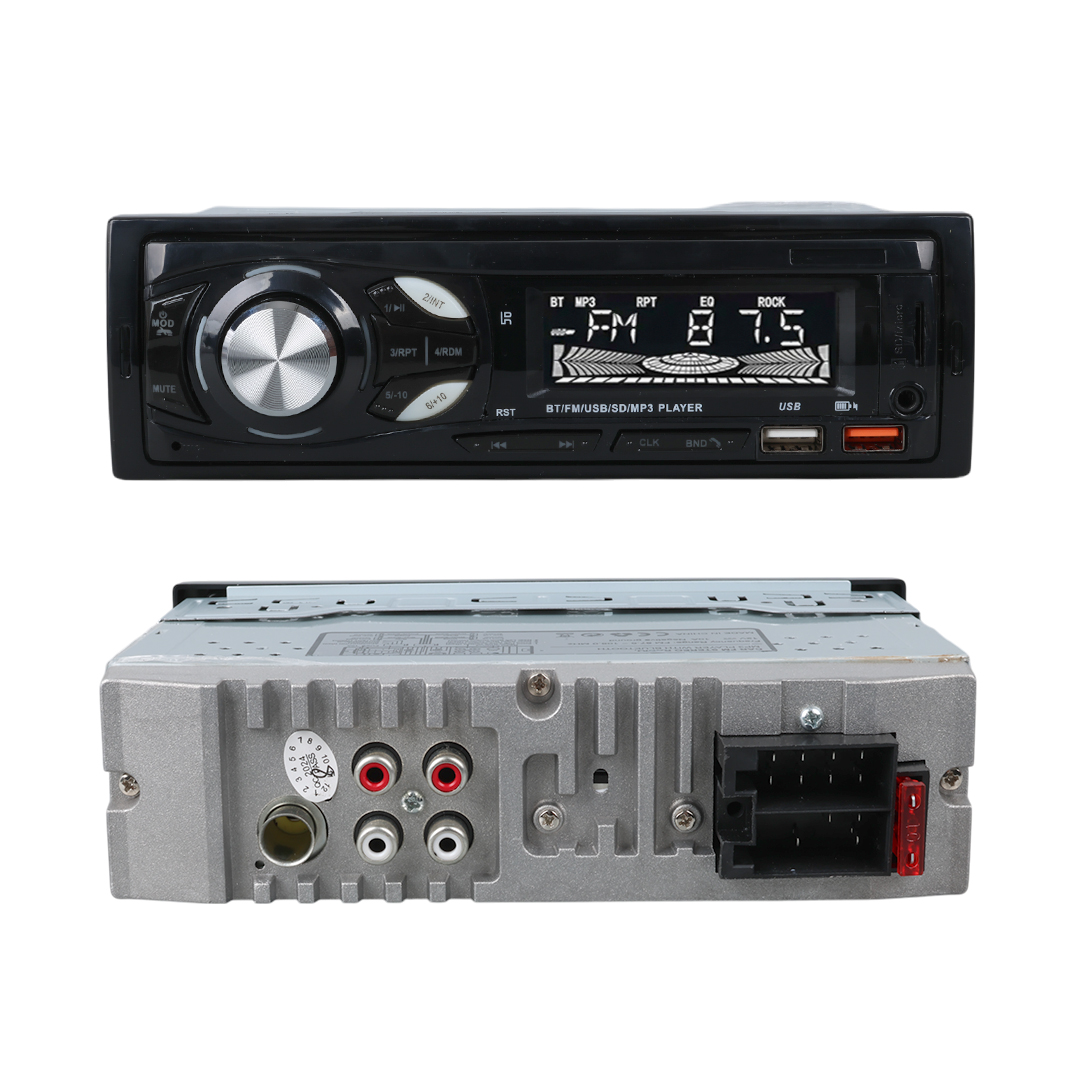 Carstar CS-107 Çift USB/SD/FM/AUX/Bluetooth Kumandalı Oto Teyp 4X60 Watt