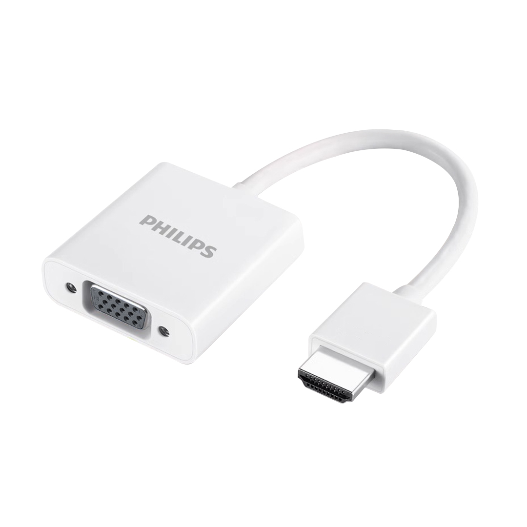 Philips SWR1620A/93 HDMI To Vga Laptop - Pc Monitör Görüntü Converter Çevirici (Projeksiyon Uyumlu)