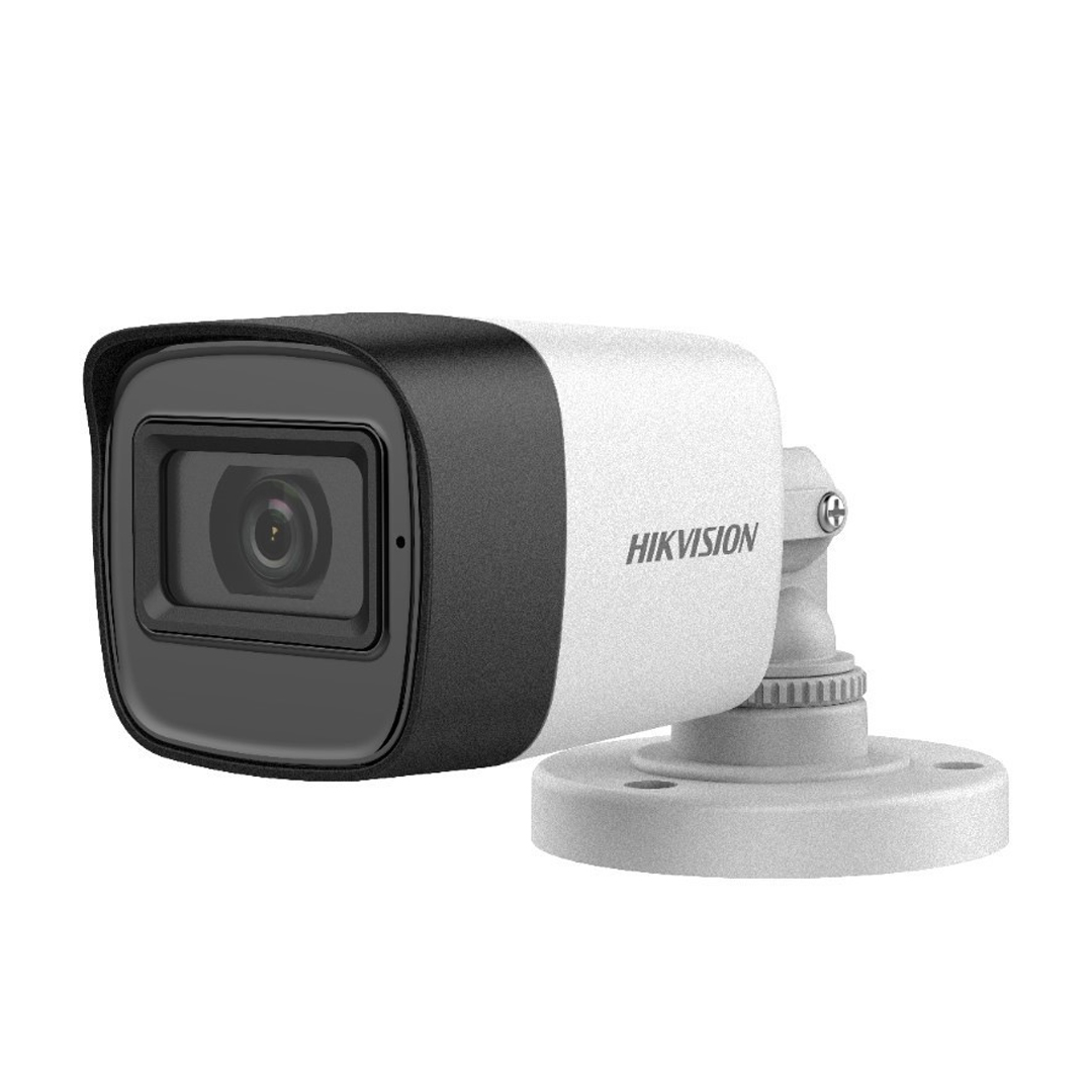 HİKVİSİON DS-2CE16D0T-ITPFS TVI 1080P 2MP 2.8MM SABİT LENSLİ SESLİ IR BULLET KAMERA