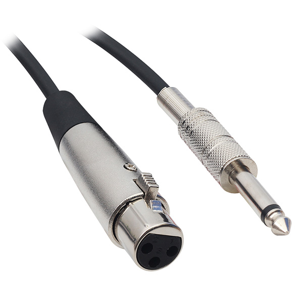 Powermaster PM-2899 Hazır 6.3 Mm Erkek Jack - XLR Dişi Canon  5 Metre Mikrofon Ara Kablosu