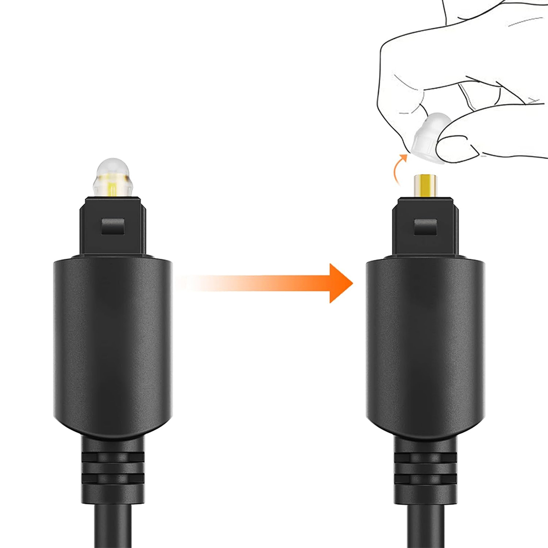 Powermaster PM-3516 2 Metre Dijital Optik (TOSLINK) Ses Kablosu