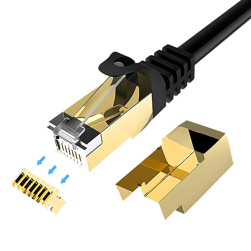 Powermaster PMCAT72 Cat7 2 Metre 10Gbps 600Mhz LAN Ethernet Kablosu - RJ45 26AWG Bakır